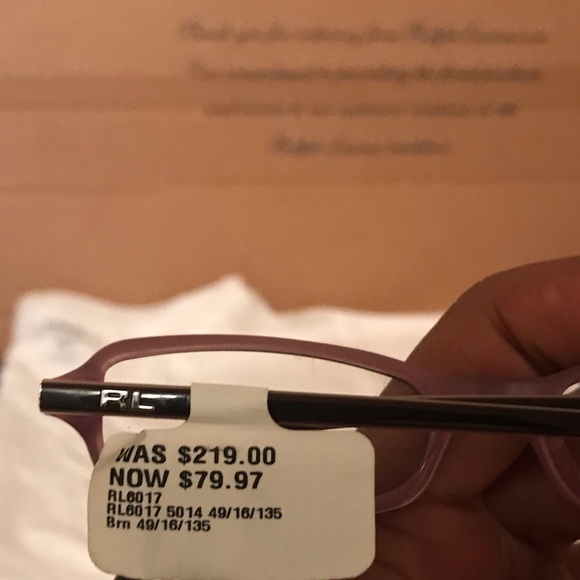 Women’s Ralph Lauren Glasses with Demo Lens - Picture 4 of 7